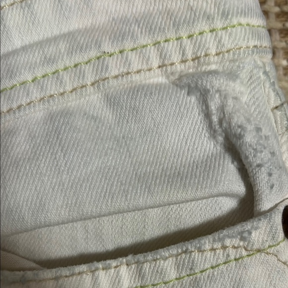 Whiteish with Blue Hue Boot Cut Jeans with Classic Flare - Picture 7 of 10